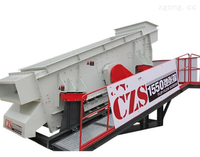 高頻弛張，精準篩分——南方路機CZS1550弛張篩技術解析