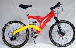 自行車-廠家生產供應 供應減震變速男山地自行車(圖)出口產品!_商務聯(lián)盟